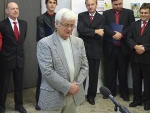 Odprtje slikarske razstave Janeza Prašnikarja