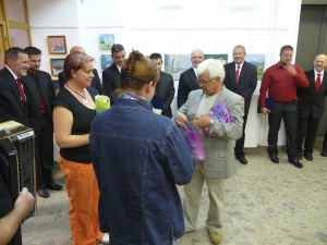 Odprtje slikarske razstave Janeza Prašnikarja