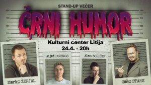 Stand-up večer: ČRNI HUMOR